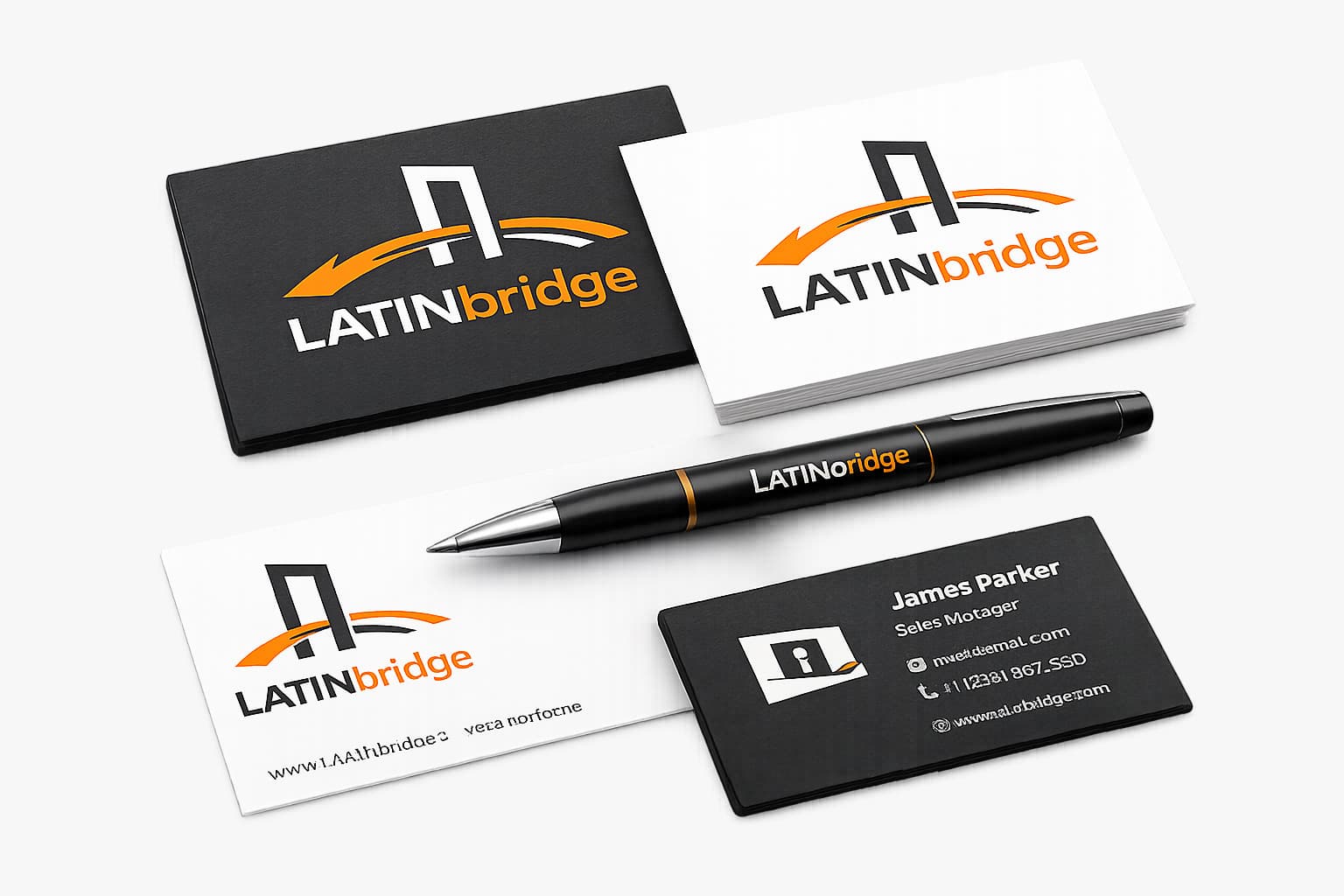 LATINbridge brand identity